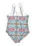 Unbranded Paisley Blue One Piece Swimsuit Size 14 - photo 2