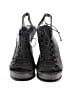 Elizabeth and James Black Heels Size 8 1/2 - photo 2