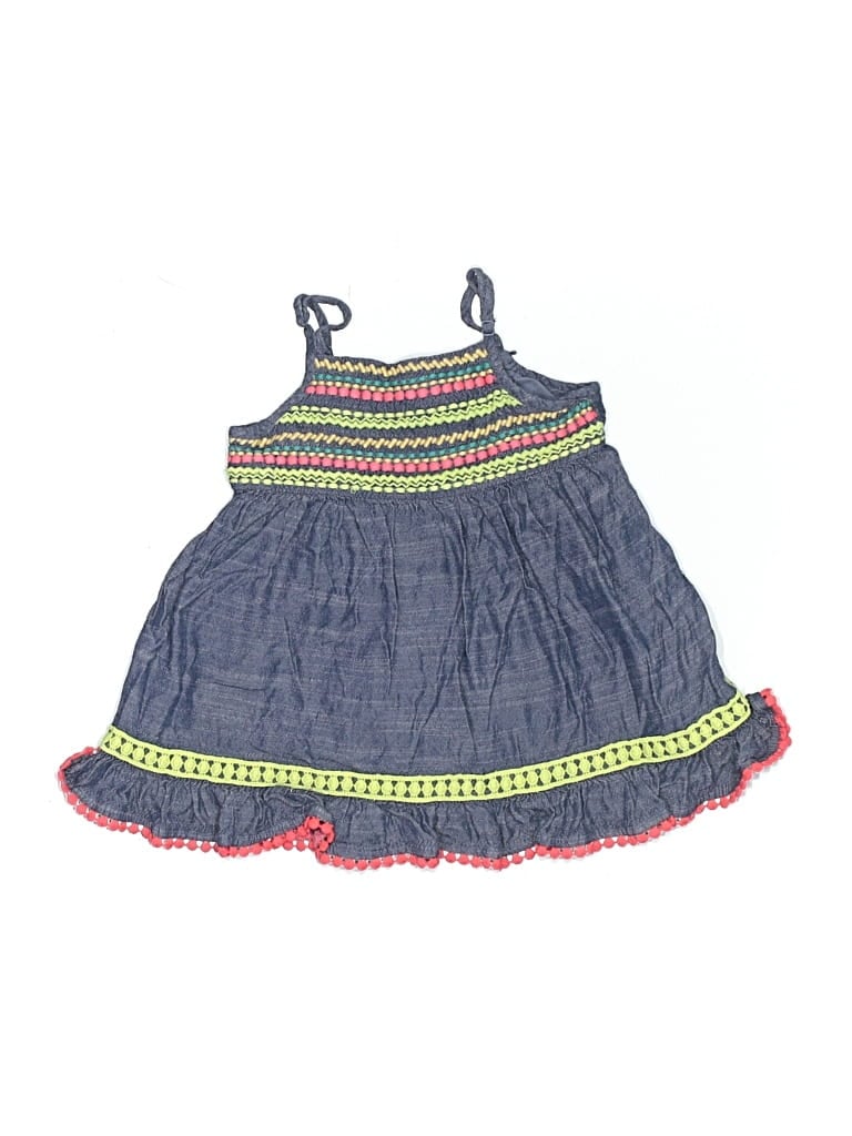 Pre-owned Cat & Jack Kids' Dress In Blue