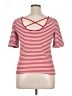 Chaps Red Short Sleeve Top Size XL - photo 2