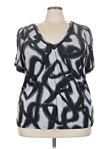 MICHAEL Michael Kors Short Sleeve Top (view 1)