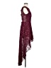 Assorted Brands 100% Polyester Burgundy Cocktail Dress Size S - photo 4