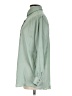Zara Solid Green Long Sleeve Button-Down Shirt Size XS - photo 5