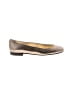 Andrea Carrano Metallic Gold Flats Size EU 37 - photo 1