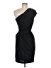 Boston Proper Solid Black Cocktail Dress Size 6 - photo 2