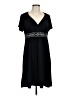 Apt. 9 Black Casual Dress Size L - photo 1