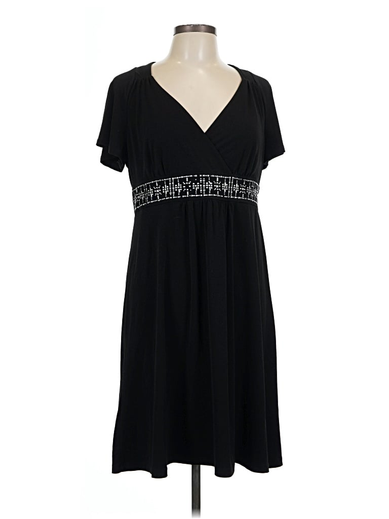 Pre-owned Apt. 9 Casual Dress In Black