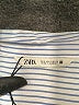 Zara Stripes Blue Long Sleeve Button-Down Shirt Size S - photo 7
