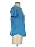 Pilcro 100% Cotton Marled Blue Active T-Shirt Size XS - photo 4
