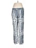 Parker Print Blue Casual Pants Size 6 - photo 1