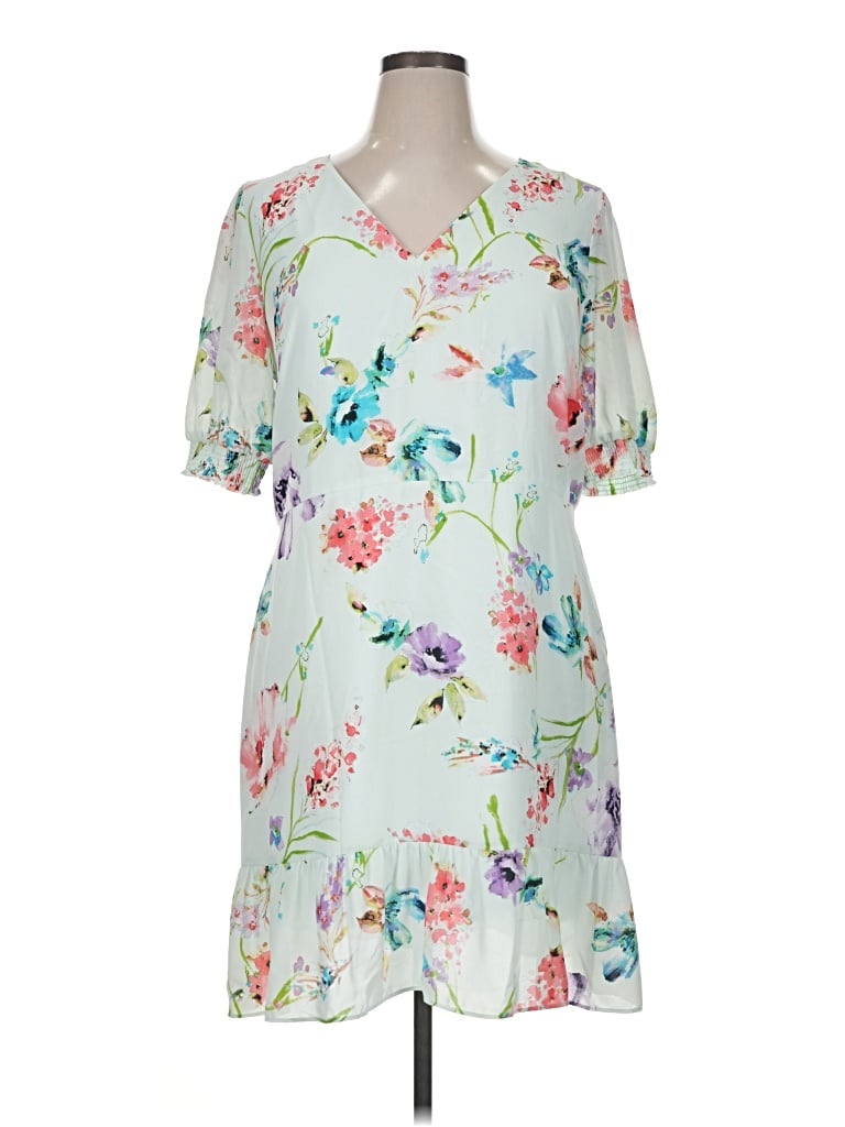 Pre-owned The Limited Casual Dress In Teal