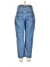 American Eagle Outfitters Graphic Blue Jeans Size 8 (petite) - photo 2