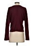 Ginger G. Burgundy Long Sleeve Blouse Size S - photo 2
