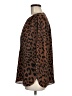 NYDJ Animal Print Brown 3/4 Sleeve Blouse Size M - photo 5