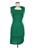 Cache Solid Green Cocktail Dress Size 6 Petite - photo 1