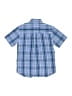 Chaps Plaid Blue Short Sleeve Button-Down Shirt Size S (kids) - photo 2