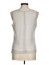 Nic + Zoe Silver Sleeveless Blouse Size M - photo 2