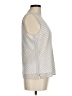 Nic + Zoe Silver Sleeveless Blouse Size M - photo 4