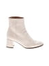 M. Gemi Ivory Ankle Boots Size EU 38 1/2 - photo 1