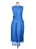 FRAME 100% Cotton Blue Casual Dress Size XL - photo 1