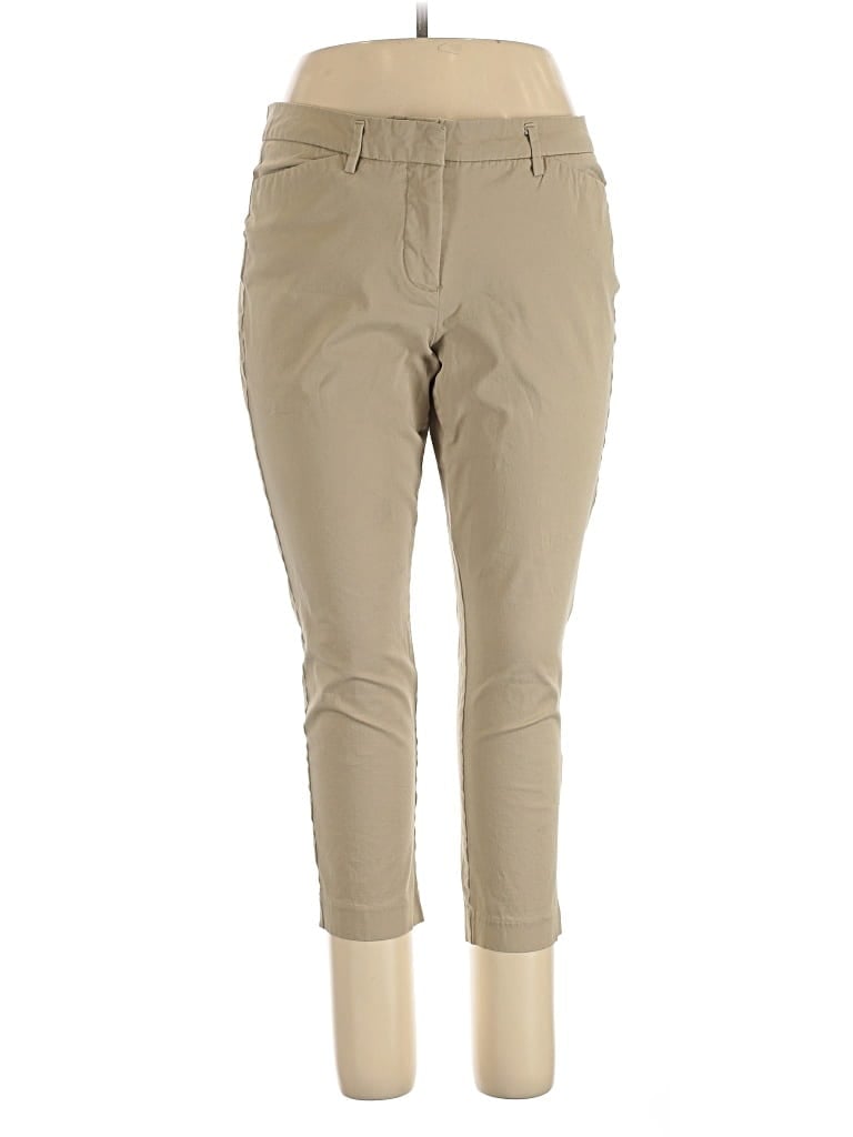 Pre-owned Worthington Khaki Pant In Tan