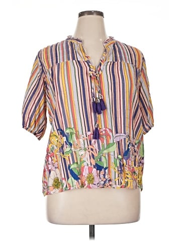 Johnny Was Short Sleeve Blouse (view 1)