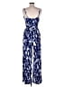 Korye Graphic Blue Jumpsuit Size M - photo 2