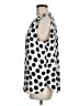 NYDJ 100% Polyester Polka Dots Ivory Sleeveless Blouse Size M - photo 5