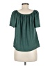 W5 Teal Short Sleeve Blouse Size M - photo 2