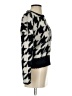Express Houndstooth Black Pullover Sweater Size S - photo 4