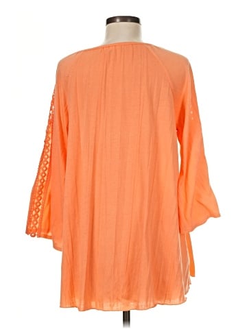 New York Laundry 3/4 Sleeve Blouse (view 2)