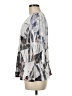 Cubism Gray 3/4 Sleeve Blouse Size M - photo 5