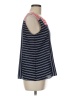 THML 100% Polyester Blue Sleeveless Blouse Size M - photo 4