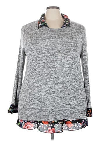 Cha Cha Vente Long Sleeve Top (view 1)