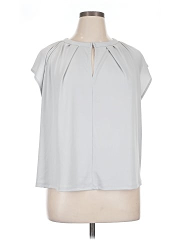 Banana Republic Factory Store Short Sleeve Blouse (view 1)