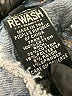 Rewash 100% Cotton Blue Denim Shorts Size 7 - photo 4