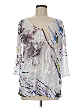 Top Ligne 3/4 Sleeve Blouse (view 1)