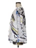 Top Ligne Silver 3/4 Sleeve Blouse Size M - photo 5