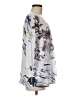 Top Ligne Silver 3/4 Sleeve Blouse Size M - photo 4