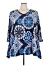 Studio JPR Blue 3/4 Sleeve Blouse Size 3X - photo 1