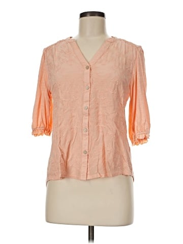 Democracy 3/4 Sleeve Blouse (view 1)