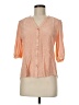 Democracy Orange 3/4 Sleeve Blouse Size M - photo 1