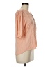 Democracy Orange 3/4 Sleeve Blouse Size M - photo 4