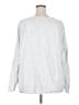 Karen Scott Polka Dots Silver Pullover Sweater Size 2X - photo 2