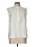 J.Crew 100% Cotton White Sleeveless Blouse Size L - photo 1