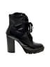 Aqua Black Ankle Boots Size 8 1/2 - photo 1