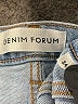 Denim Forum Blue Denim Shorts Size 24 waist - photo 3