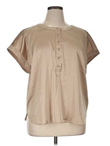 Talbots Short Sleeve Blouse (view 1)