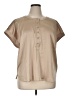 Talbots Tan Short Sleeve Blouse Size XL - photo 1