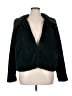 Express 100% Polyester Black Faux Fur Jacket Size XL - photo 1